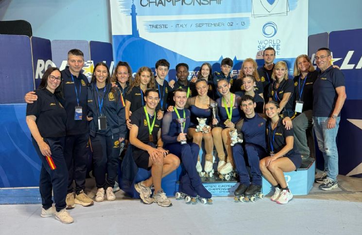Natalia Baldizzone y Aleix Bou se proclaman campeones de Europa Snior de Solo Danza 2025